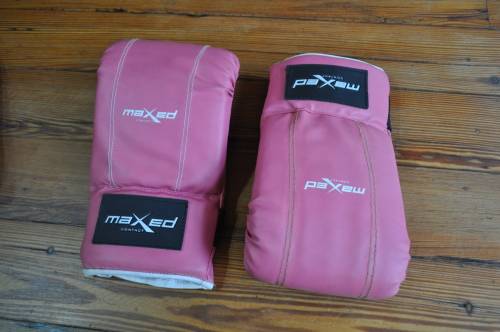 Boxing Mitts And Two Skipping Ropes
