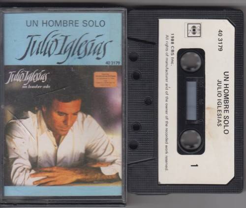 Julio Iglesias - Un Hombre Solo (Cassette)