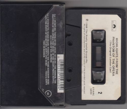 Phantom Of The Opera - Highlights From (Cassette)
