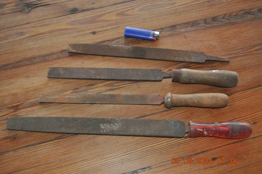 Vintage Metal Hand Files