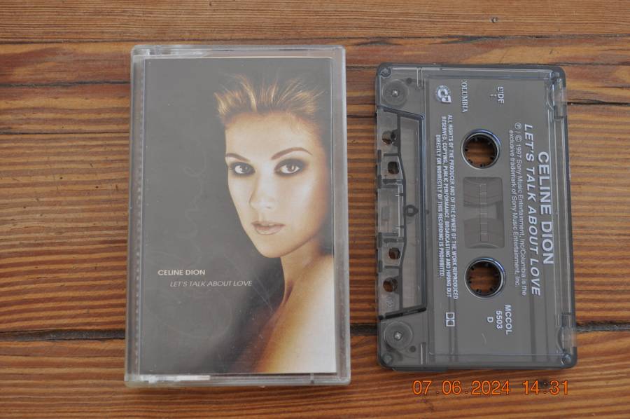 Celine Dion - Let`s Talk About Love (Cassette)