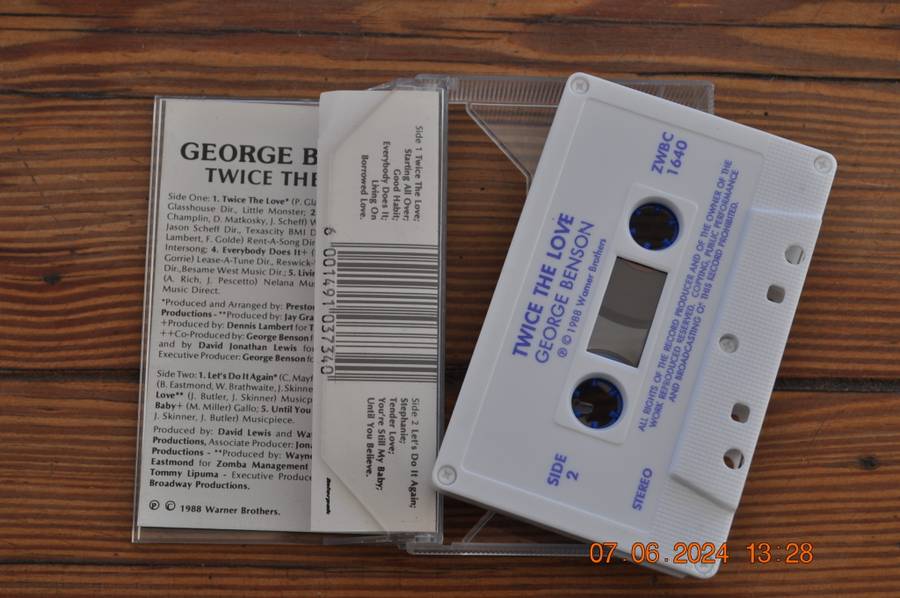 George Benson - Twice The Love (Cassette)