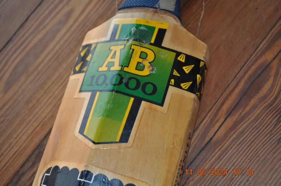 Vintage SH Duncan Fearnley AB 10 000 Cricket Bat