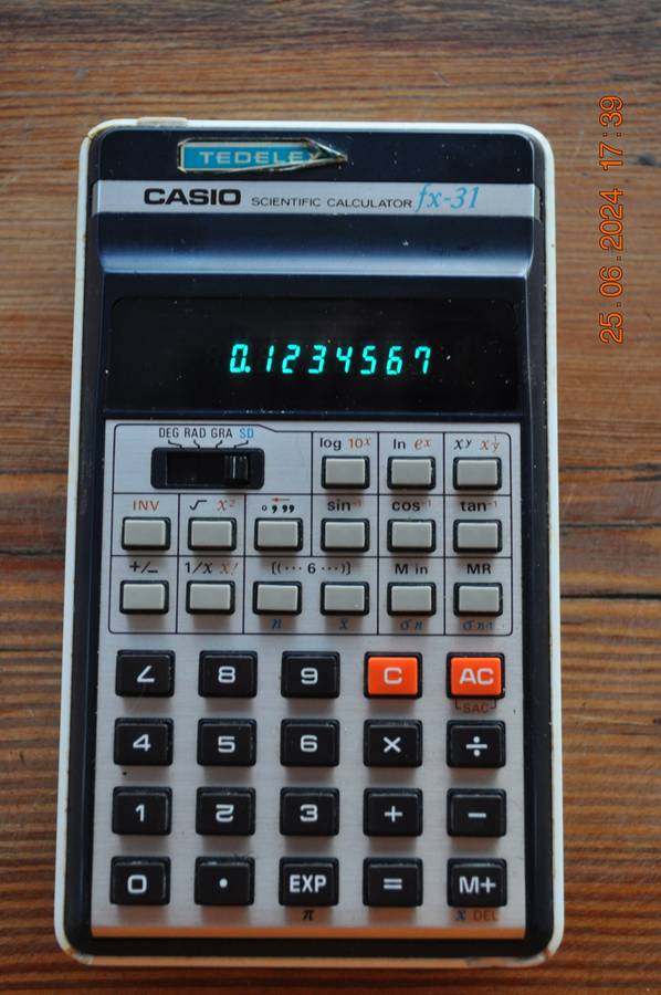 Vintage Casio Scientific Calculator