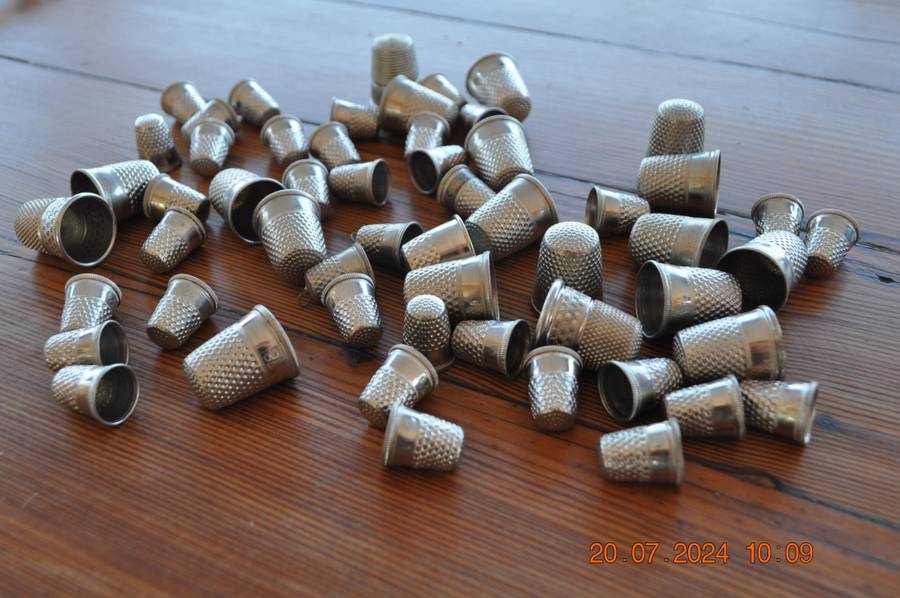 Sewing Thimbles 55 In Total