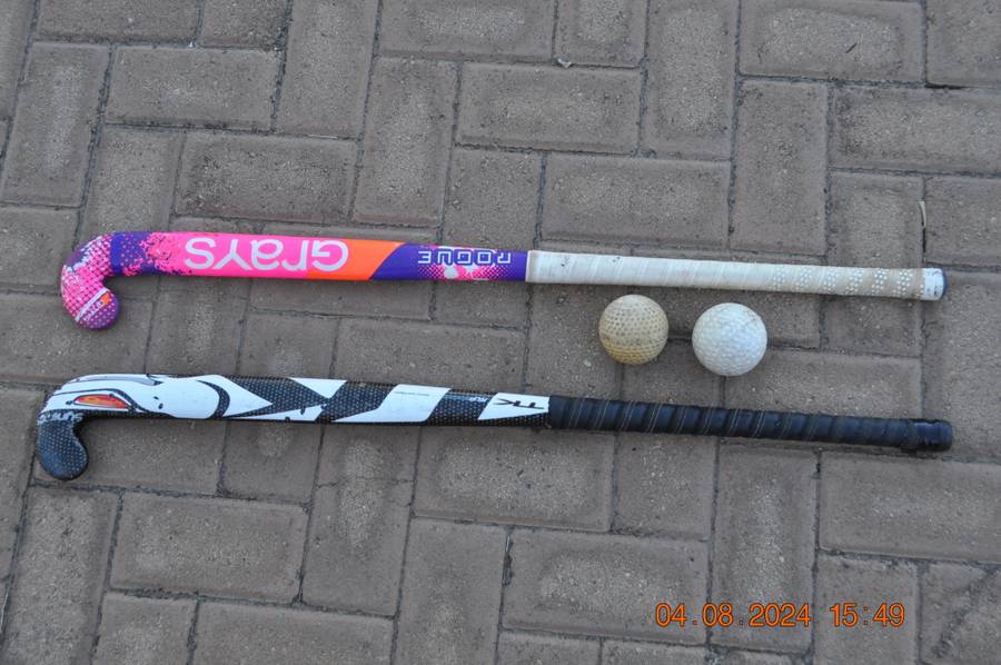 Hockey Sticks Plus 2 Balls