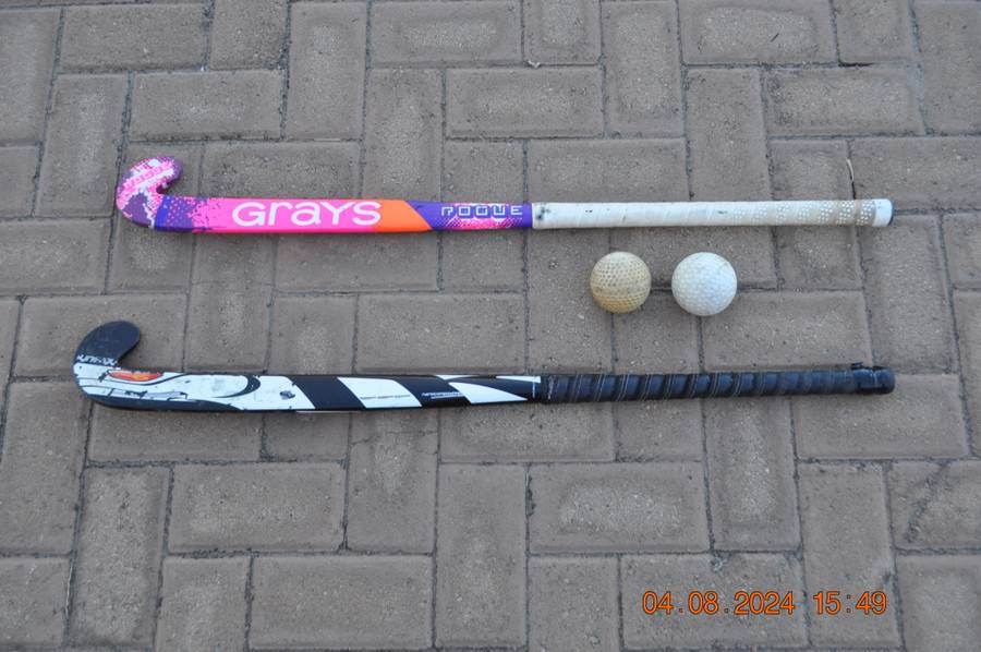 Hockey Sticks Plus 2 Balls