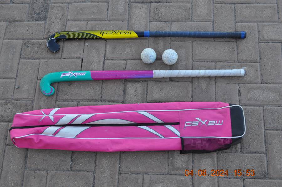 Hockey Sticks 2 Balls Carry Bag