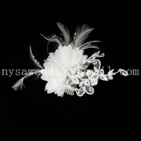In Stock!!!Gorgeous Satin/ Lace Wedding Bridal Headpiece