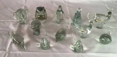 Collection of 12x Ngwenya Animal Figurines