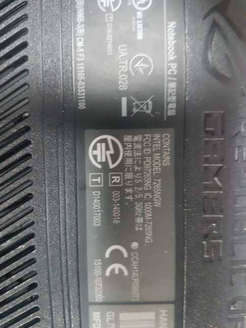 No Reserve: Asus GTX 1050 Ti Pro Gaming Laptop [GL753VE/16GB/256GB-SSD/1TB-HDD]
