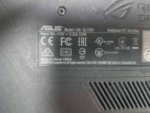 No Reserve: Asus GTX 1050 Ti Pro Gaming Laptop [GL753VE/16GB/256GB-SSD/1TB-HDD]