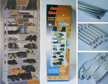 Amazing shoe rack - holds up to 30 pairs of shoes