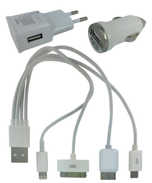 6 in 1 travel charger for 5G/5S/4G/Note 3/S4