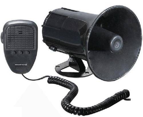 Police Siren Car Alarm Siren Horn Loudspeaker Car Electronic Siren Horn Police Megaphone Speaker Car
