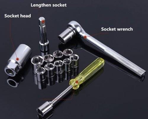 40 Piece Combination Socket Wrench set