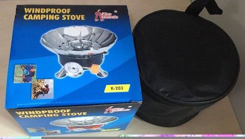 Portable Collapsible Windproof Backpacking Gas Camping Stove