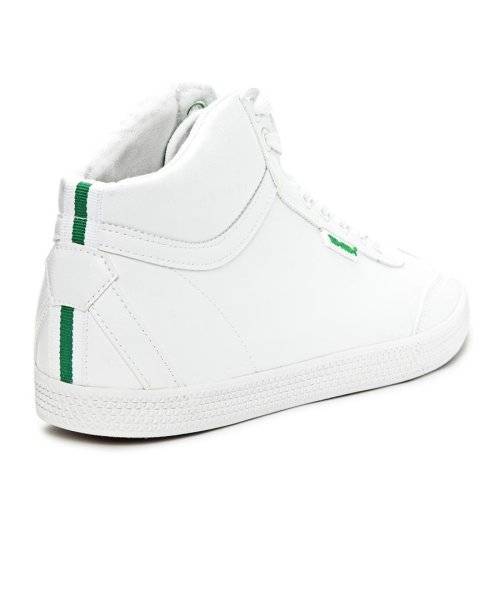 Local Stock Original Light High TOM TOM White Green Mens Sneakers