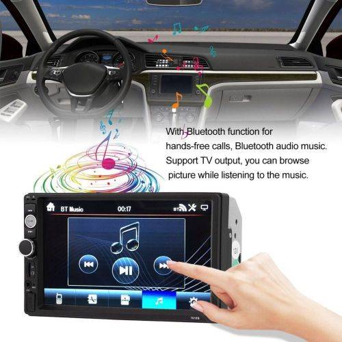 New 7010B 7 Inch Bluetooth V2.0 Car Audio Stereo Touch Screen MP5 Player