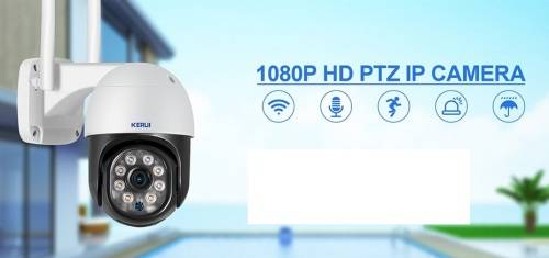 Outdoor Surveillance Camera - Wi-Fi - IR Night Vision - Water Resistant - 2 Way Audio - Full HD