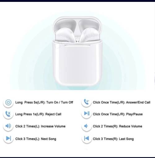True WirelessStereo Earpod I12