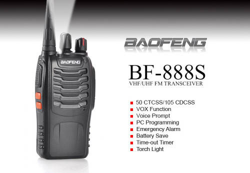 2 x Handheld Walkie Talkie Hand Radio Set with 16 Channels, 3 - 5 km talking range etc