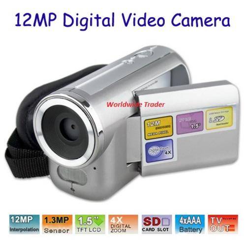 Mini Digital Video Camcorder DV 4 X zoom Camera 12 MP