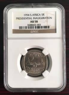 1994 SOUTH AFRICA R5 PRESIDENTIAL INAUGURATION AU58