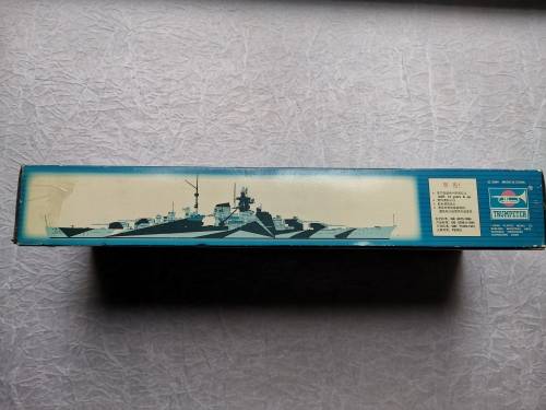 GERMANY  TIRPITZ  BATTLESHIP  1944  ( 1:700 Scale )