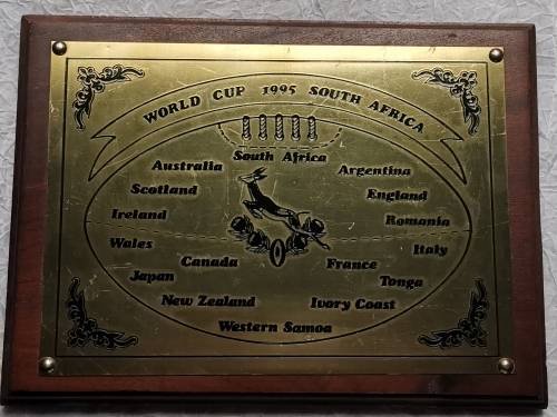 WORLD CUP 1995 SOUTH AFRICA