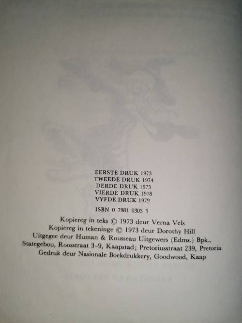 Liewe Heksie Vang Vis. 1973 - Verna Vels