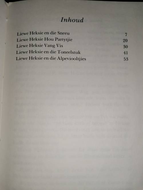 Liewe Heksie Vang Vis. 1973 - Verna Vels