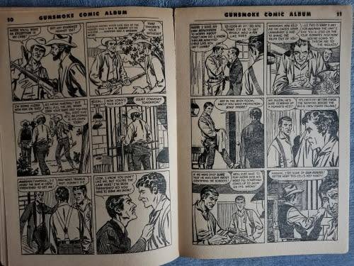 GUNSMOKE  +  CHEYENNE COMIC ALBUM