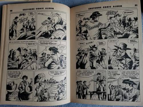 GUNSMOKE  +  CHEYENNE COMIC ALBUM