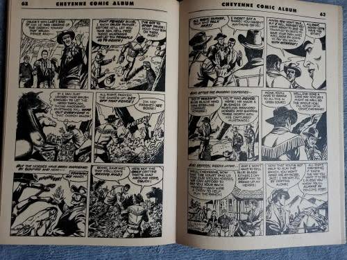 GUNSMOKE  +  CHEYENNE COMIC ALBUM