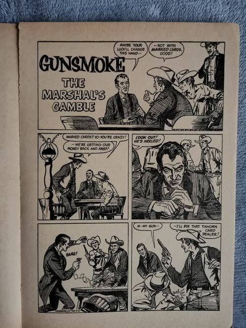 GUNSMOKE  +  CHEYENNE COMIC ALBUM