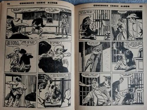GUNSMOKE  +  CHEYENNE COMIC ALBUM