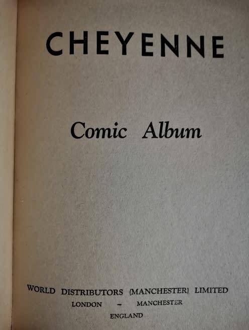 GUNSMOKE  +  CHEYENNE COMIC ALBUM