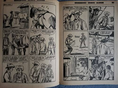 GUNSMOKE  +  CHEYENNE COMIC ALBUM