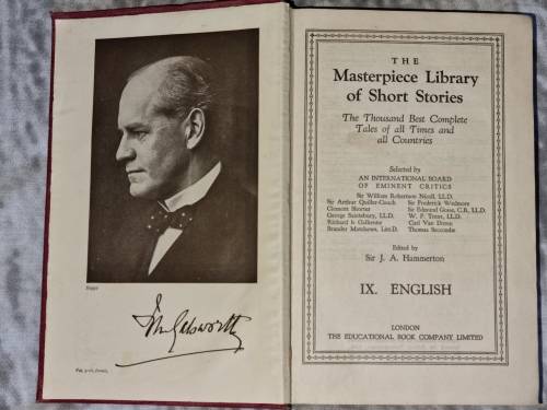 The Masterpiece Library of Short Stories  -   (  to any collector`s collection ) !!