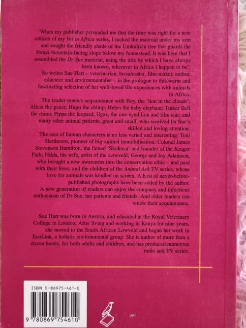 Dr Sue - A Vet in Africa ** Signed **