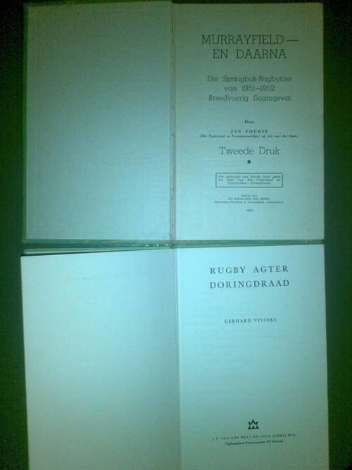 ## RUGBY AGTER DORINGDRAAD + MURRAYFIELD EN DAARNA ##