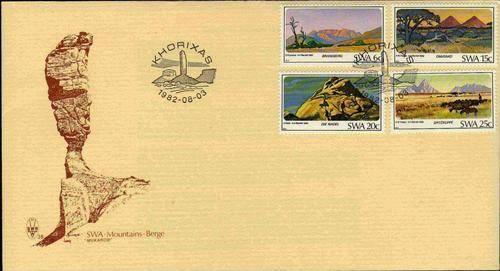 SWA FDC - MOUNTAINS "MUKAROB" 38