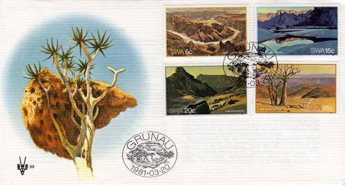 SWA FDC - GRUNAU 32