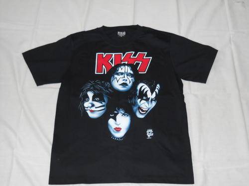 ROCK BAND T - SHIRT KISS!! LARGE FREE SHIPPING!!