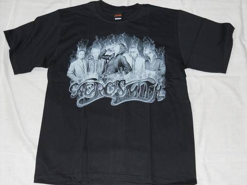 ROCK BAND T-SHIRT!! AEROSMITH!! LARGE FREE SHIPPING!!