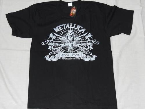 ROCK BAND T-SHIRTS!! METALLICA!! M FREE SHIPPING!!