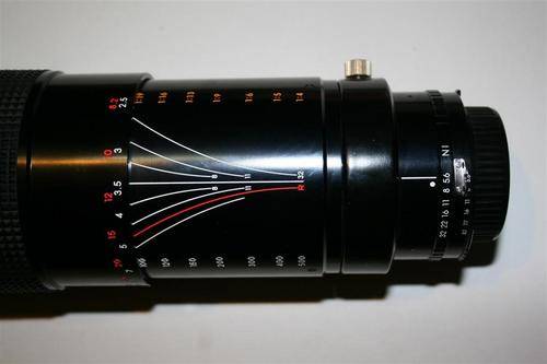 Nikon Ai-s Mount, Vitacon MC 100-500mm Auto Zoom f 5.6-7.1