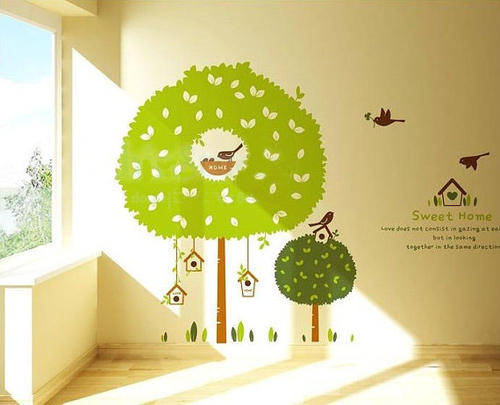 Vinyl Decal - Sweet Home Trees