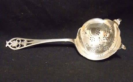 Beautiful Silver Tea Strainer